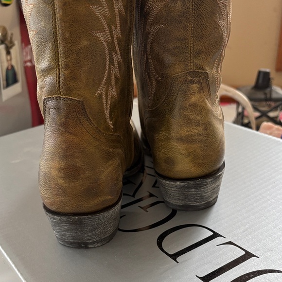 Old Gringo Mayra Military green boots relaxed fit - Picture 5 of 9